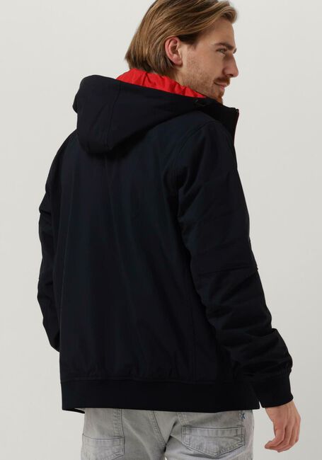 Dunkelblau SCOTCH & SODA Jack STRETCH NYLON HOODED JACKET - large