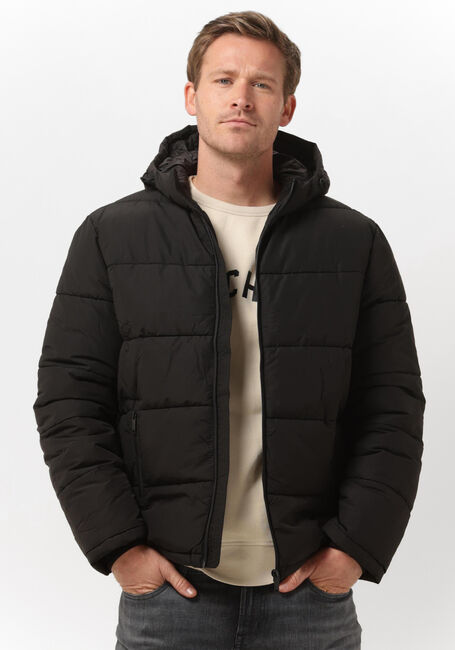 Schwarze SELECTED HOMME Wattierte Jack HARRY PUFFER JKT W - large