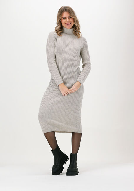 Beige SIMPLE Midikleid FIDAN - large