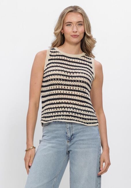 Dunkelblau MODSTR&Ouml;M Tops & T-shirts VESTERMD STRIPE TOP - large