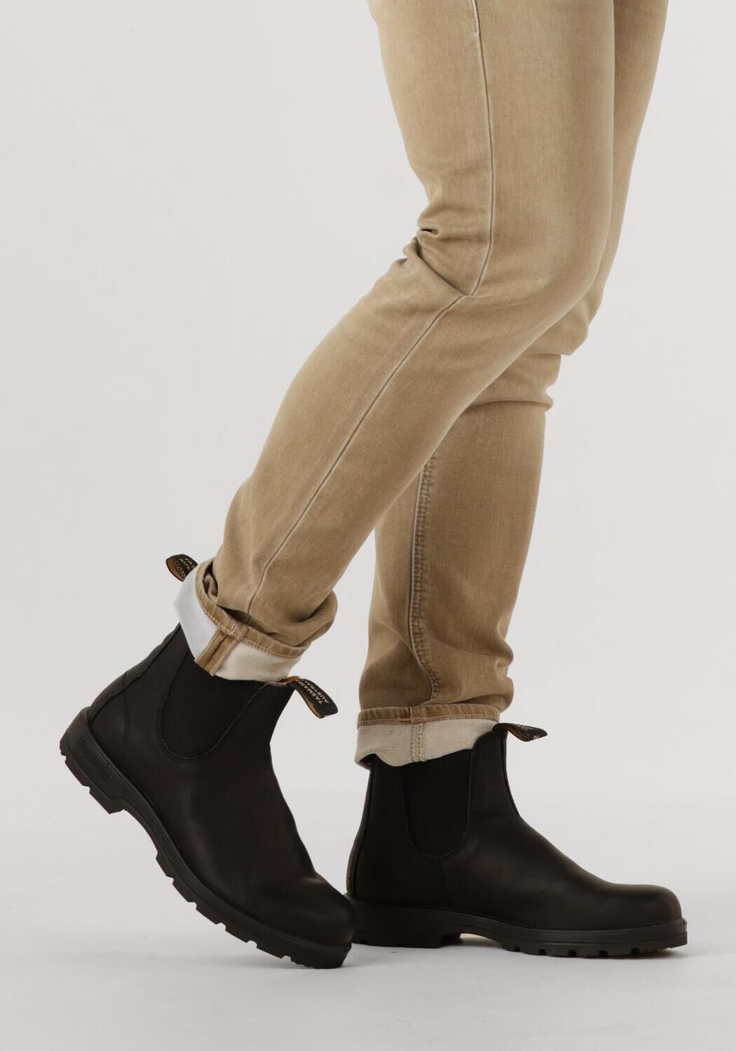 Schwarze BLUNDSTONE Chelsea Boots CLASSIC HEREN - large