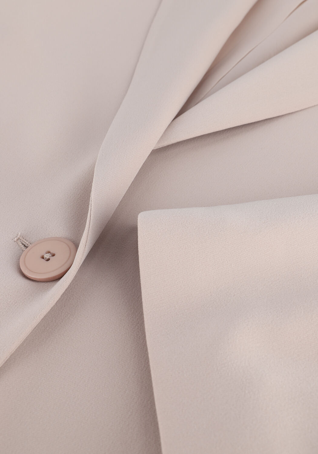 Sand ACCESS Blazer ONE-BUTTON CREPE BLAZER - large