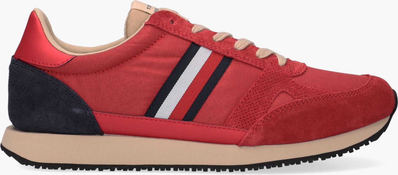 Rote TOMMY HILFIGER Sneaker low RUNNER LO VINTAGE MIX | Omoda