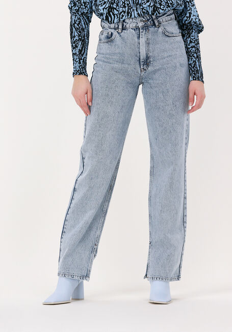 Blaue GESTUZ Straight leg jeans TANERGZ HW 90'S STRAIGHT SLIT JEANS - large