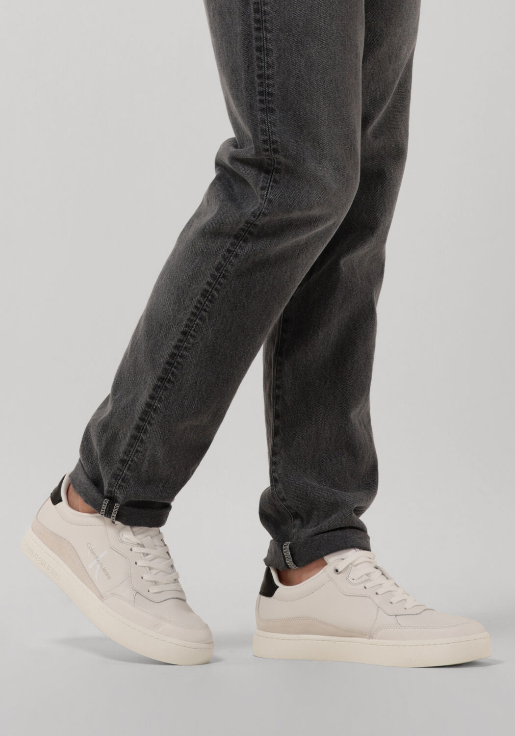 Wei&szlig;e CALVIN KLEIN Sneaker Low CLASSIC CUPSOLE MONO - large