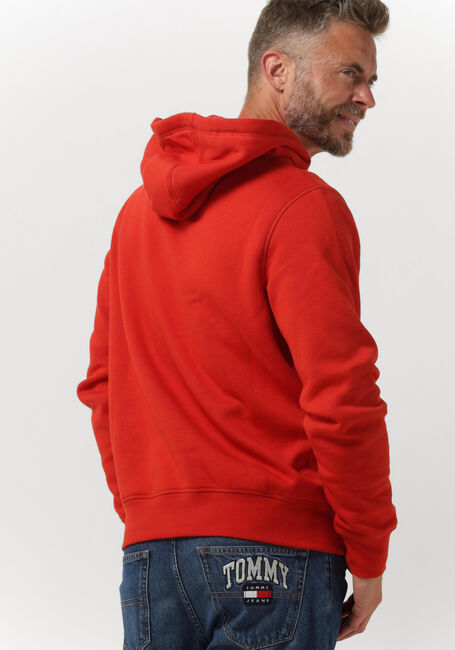 Rote TOMMY HILFIGER Sweatshirt TOMMY LOGO HOODY - large