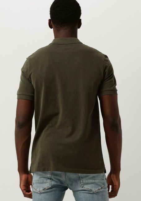 Dunkelgrün SCOTCH & SODA Polo-Shirt GARMENT DYE ORGANIC COTTON PIQUE POLO - large