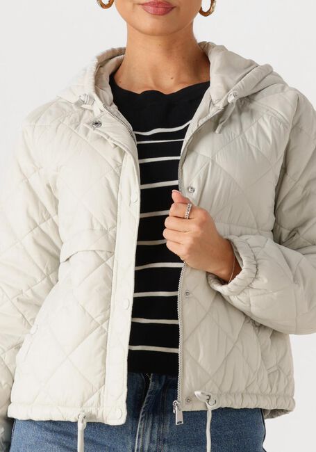 Creme WITHBLACK Wattierte Jack WBLASTRID QUILTED JACKET - large