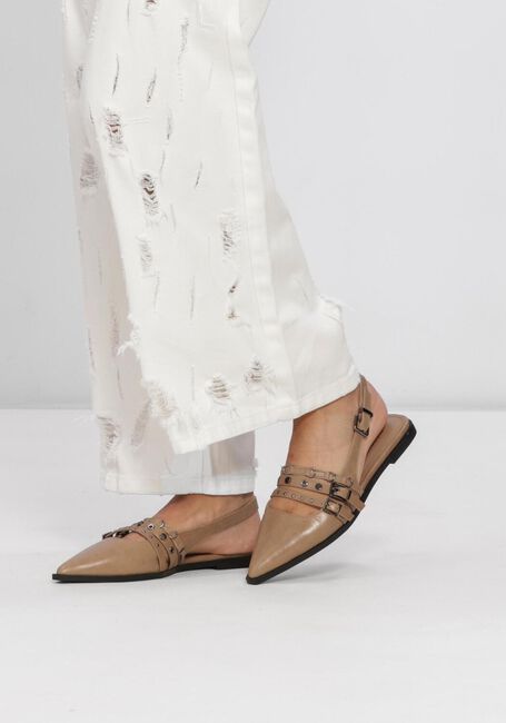 Beige NOTRE-V Slingbacks D241192129 - large