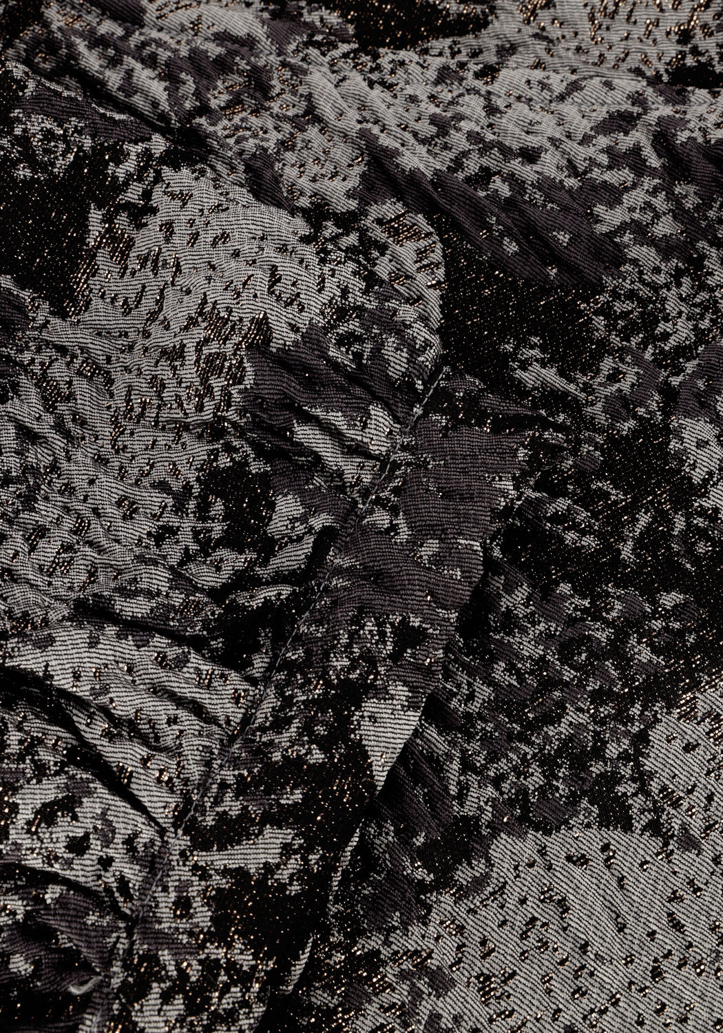 Schwarze NOTRE-V Minikleid NV-ALAY - large