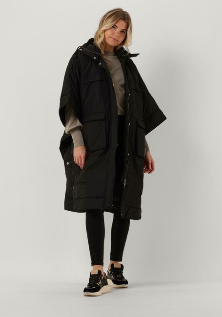 Schwarze ESMÉ STUDIOS Mäntel AUBREY CAPE - large