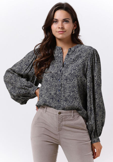 Blaue BY-BAR Blusen RIKKI MEADOW BLOUSE - large