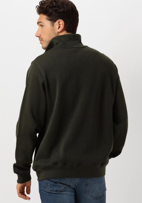 Dunkelgrün LACOSTE Pullover REGULAR FIT HIGH NECK ZIPPED SWEATSHIRT - large