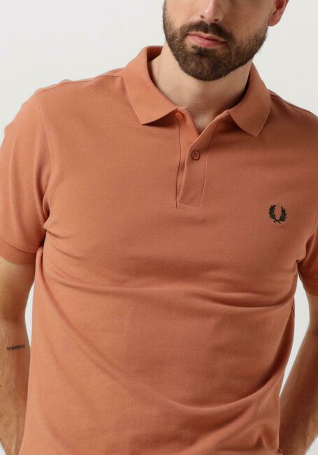 Orangene FRED PERRY Polo-Shirt THE PLAIN FRED PERRY SHIRT - large