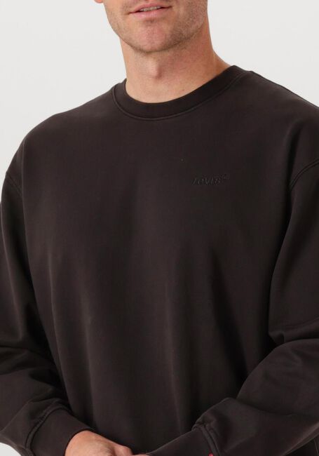 Schwarze LEVI'S Pullover AUTHENTIC CREW - large