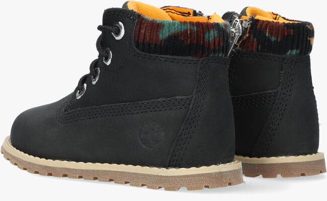Schwarze TIMBERLAND Schnürboots POKEY PINE 6IN BOOT WITH SIDE  - large