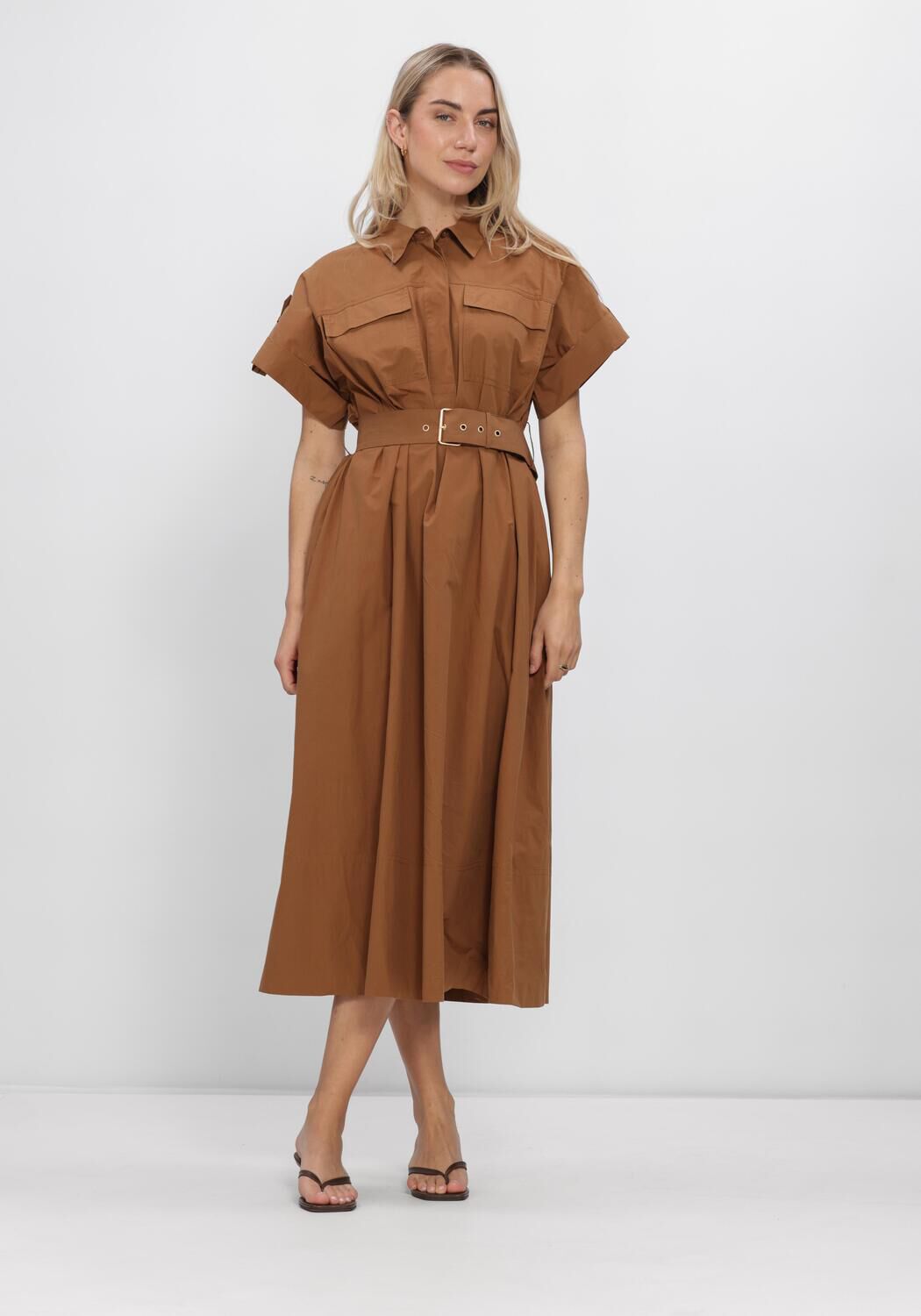 Braune SUNCOO Minikleid CRISTAL - large