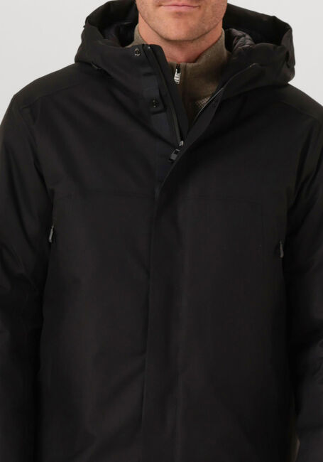 Schwarze BOSS GREEN Parkas OW_HEXATECH PARKA - large