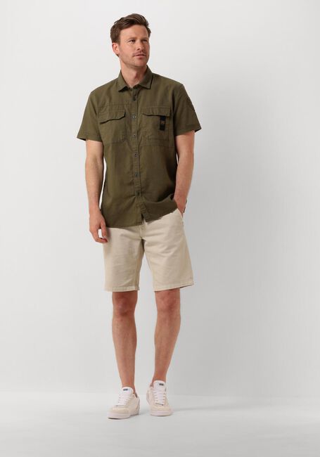 Grüne PME LEGEND Casual-Oberhemd SHORT SLEEVE SHIRT CTN/LINEN - large