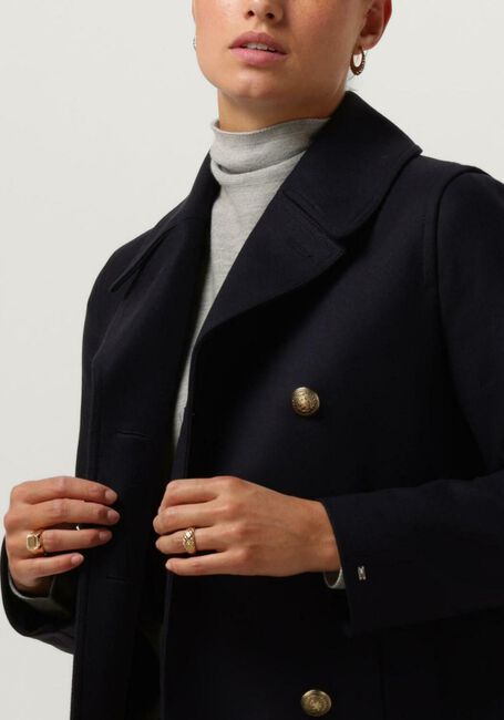 Dunkelblau TOMMY HILFIGER Mäntel WOOL BLEND PREP CLASSIC PEACOAT - large