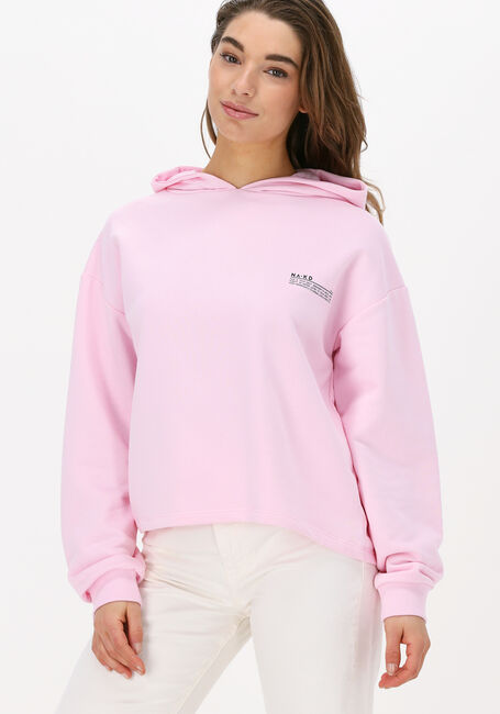 Hell-Pink NA-KD Pullover REMINDER HOODIE - large