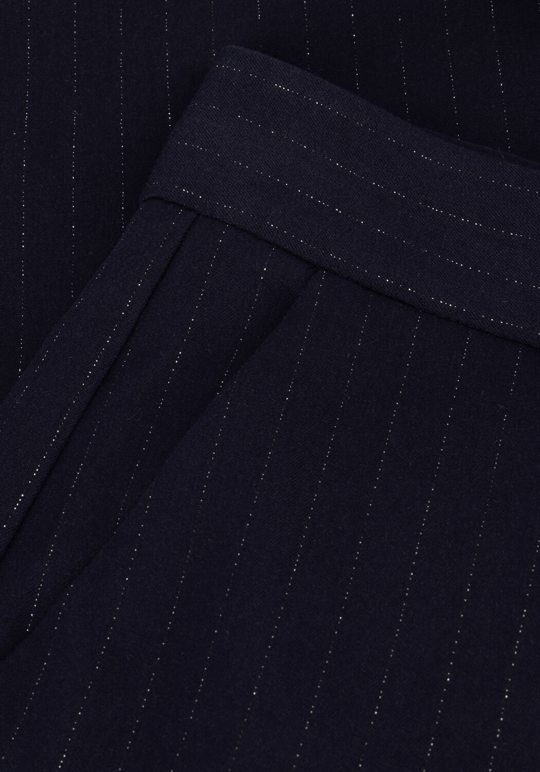 Dunkelblau NUKUS Weite Hose NEW YORK PANTS STRIPE - large