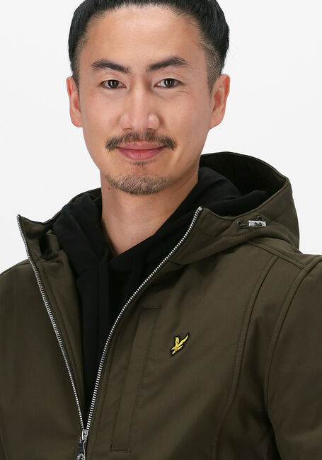 Grüne LYLE & SCOTT Jack SOFTSHELL JACKET - large