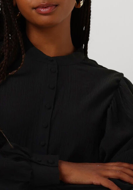 Schwarze MSCH COPENHAGEN Blusen MSCHANGELINA TOP - large