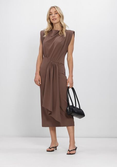 Braune CO'COUTURE Kleider FALCONCC PLEAT DRESS - large