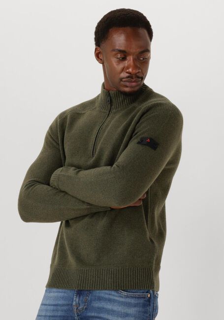 Khaki PEUTEREY Pullover BRAILLE 03 - large