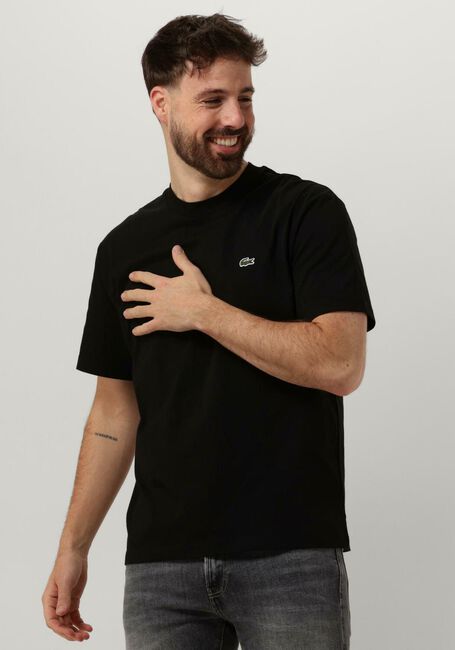Schwarze LACOSTE T-shirt 1HT1 MENS TEE-SHIRT 01 - large