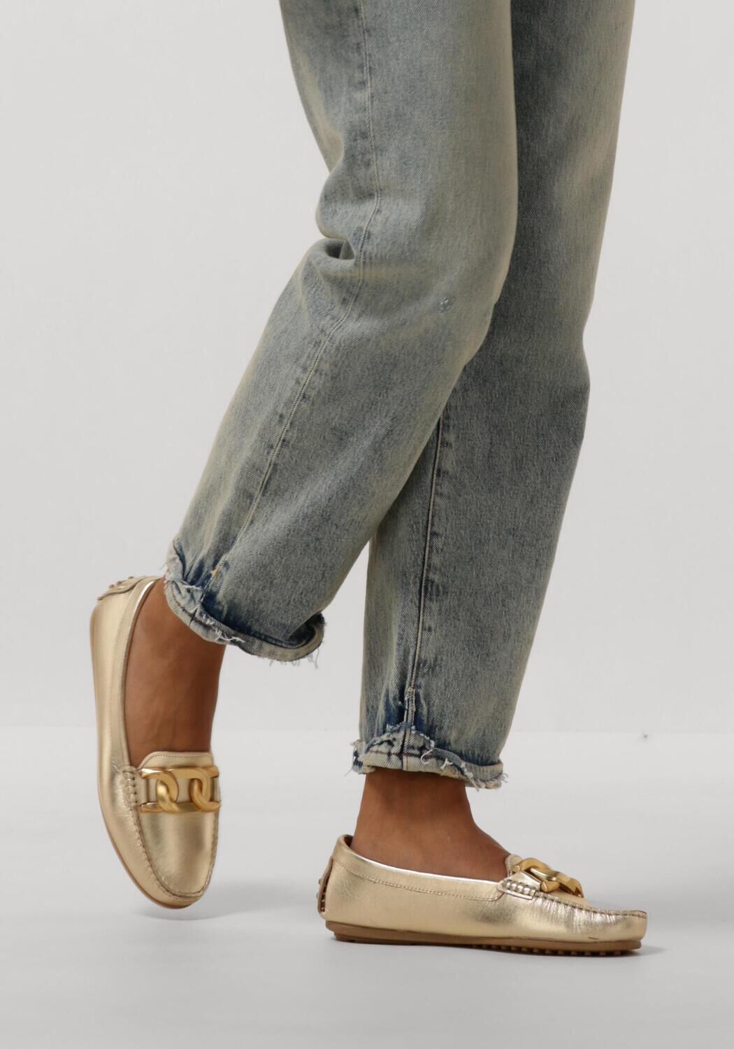 Goldfarbene AYANA Mokassins 1202 - large