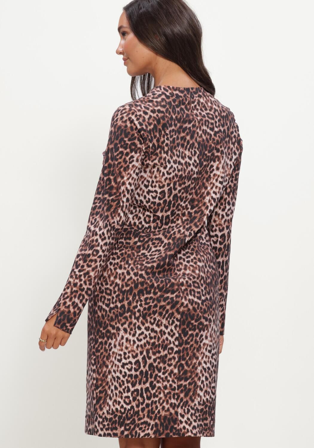 Mehrfarbige/Bunte STUDIO ANNELOES Kleider Simplicity leopard dress - large