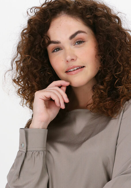 Taupe BELLAMY Top MAUD LONG SLEEVE - large