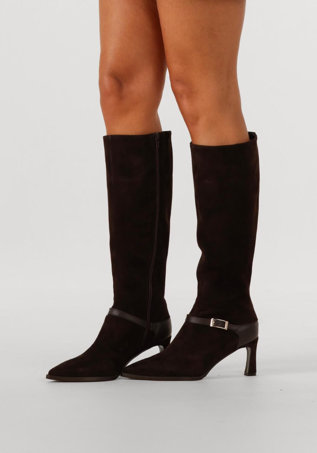 Braune LINA LOCCHI Hohe Stiefel AV 131/M - large