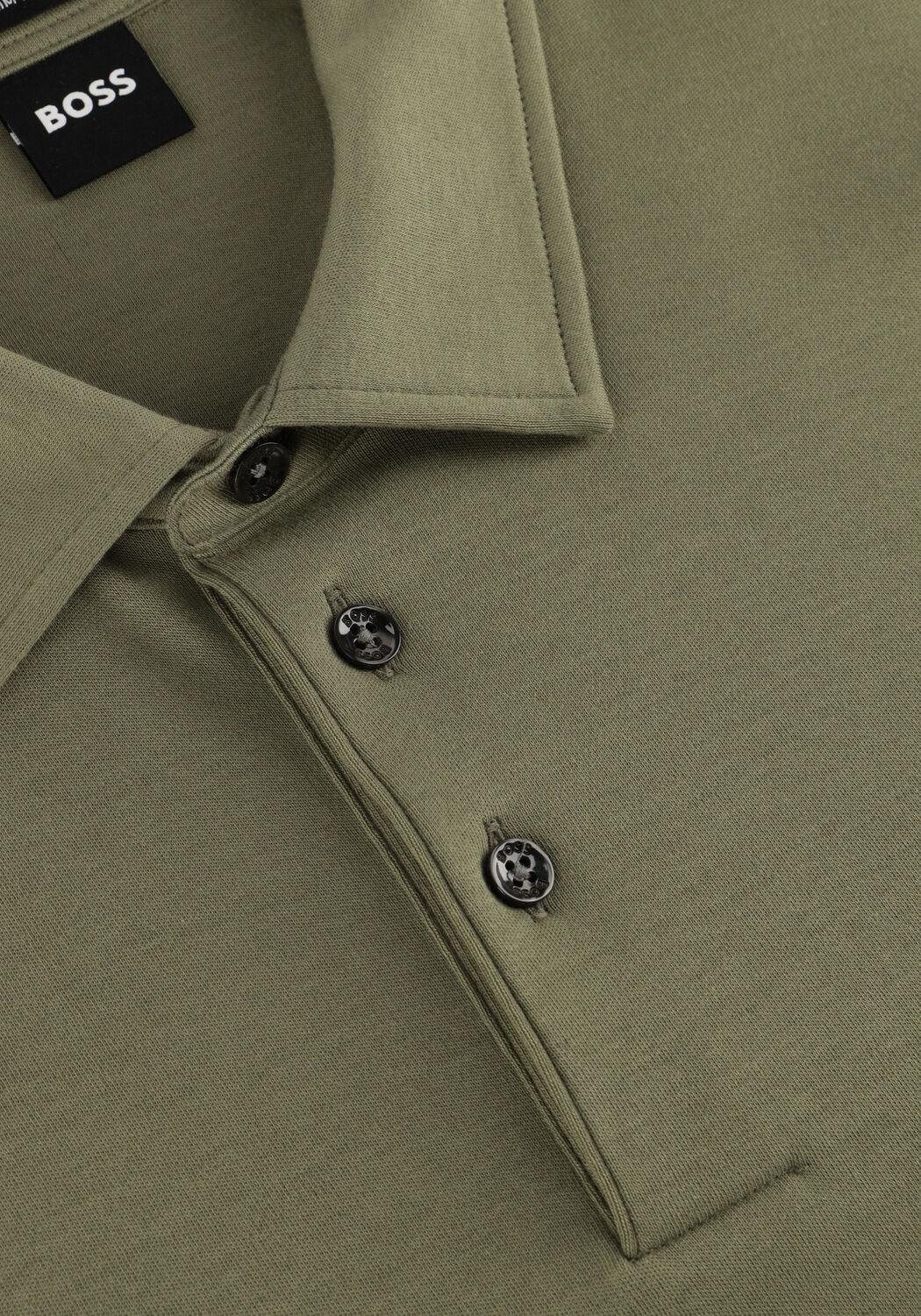 Gr&uuml;ne BOSS BLACK Polo-Shirt PALOSH 30 - large