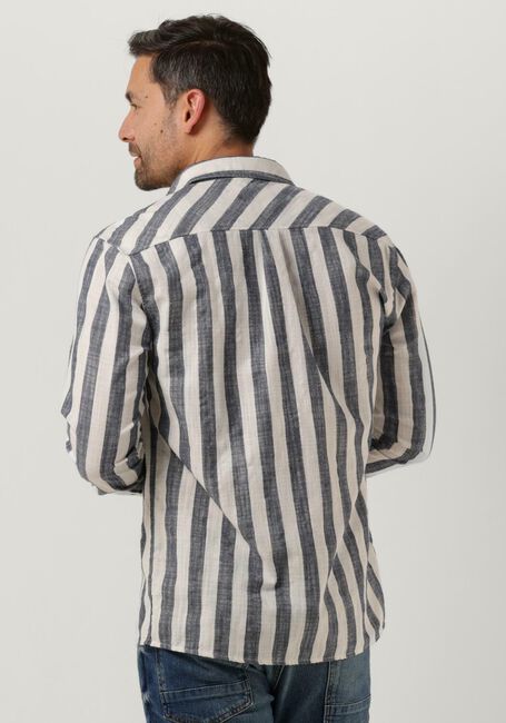 Dunkelblau ANERKJENDT Casual-Oberhemd AKLEIF L/S STRIPE SHIRT - large