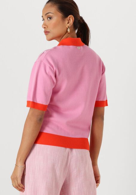 Rosane POM AMSTERDAM Tops & T-shirts TOP POLO SEQUINS CHEERING PINK - large