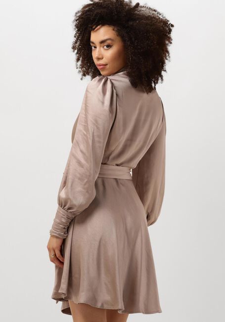 Taupe NOTRE-V Minikleid NV-DORIS SATIN DRESS - large