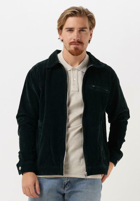 Dunkelgrün WOODBIRD Jack WADE CORD JACKET - large
