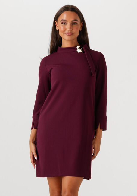 Bordeaux ANA ALCAZAR Minikleid DRESS NECK CLASP - large