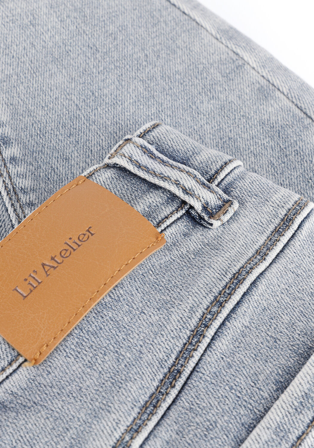 Blaue LIL' ATELIER Straight leg jeans NMNKIM DNMETEMS 2720 PANTS - large