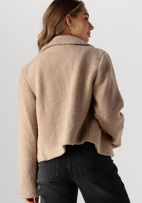 Beige MODSTRÖM Teddy-Jacke JUSTYMD SHORT JACKET - large