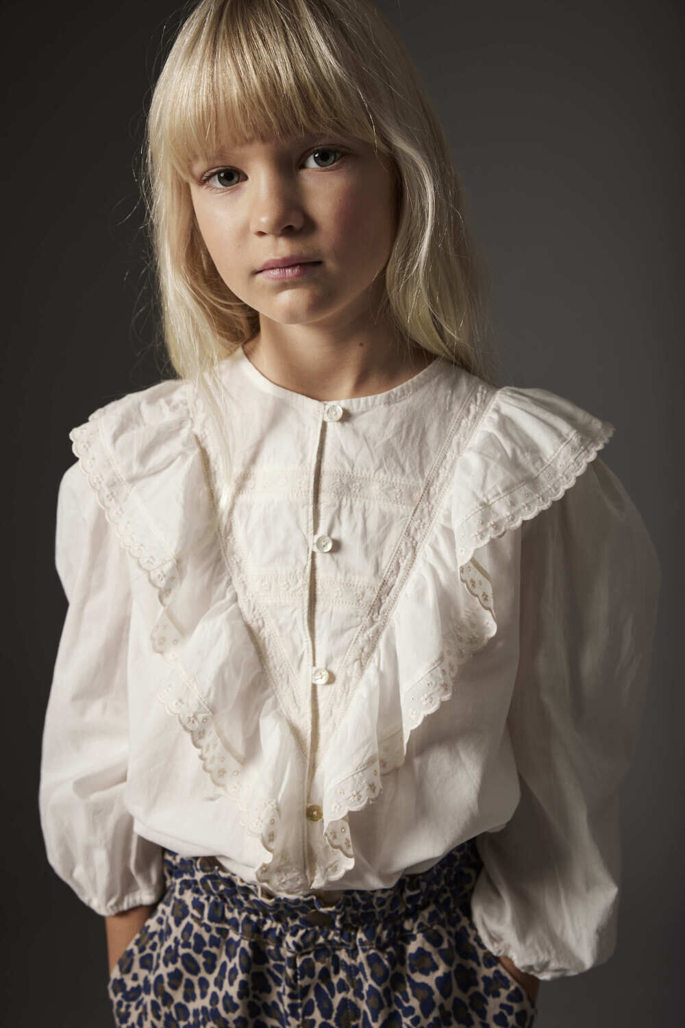 Wei&szlig;e COZMO Blusen KERALAK312W5 - large