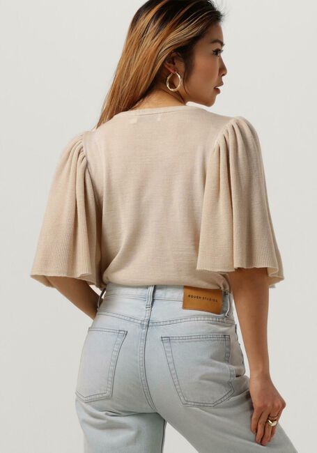 Creme RUBY TUESDAY Pullover VIVIN SHORT BUTTERFLY SLEEVE PULL - large