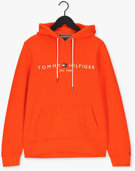 Orangene TOMMY HILFIGER Sweatshirt TOMMY LOGO HOODY - large