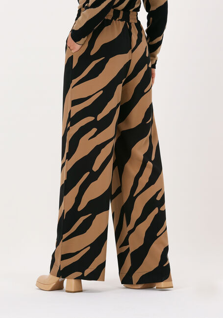 Camelfarbene GESTUZ Weite Hose BOTHILDEGZ HW PANTS - large