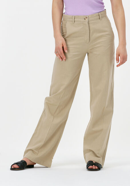 Sand CC HEART Weite Hose WIDE LINEN PANTS - large