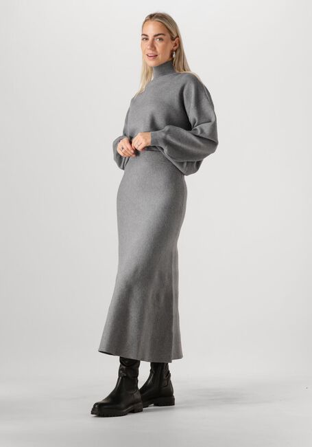 Graue MSCH COPENHAGEN Midirock MSCHGINNETTE EAST HW SKIRT - large