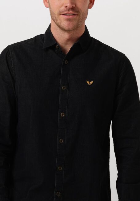 Schwarze PME LEGEND Hemden LONG SLEEVE SHIRT FINE CORD - large